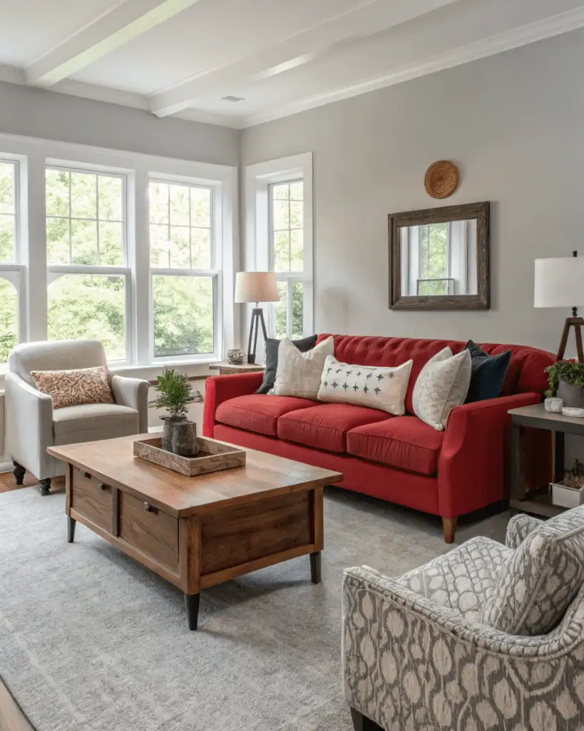 balanced contrast furniture design