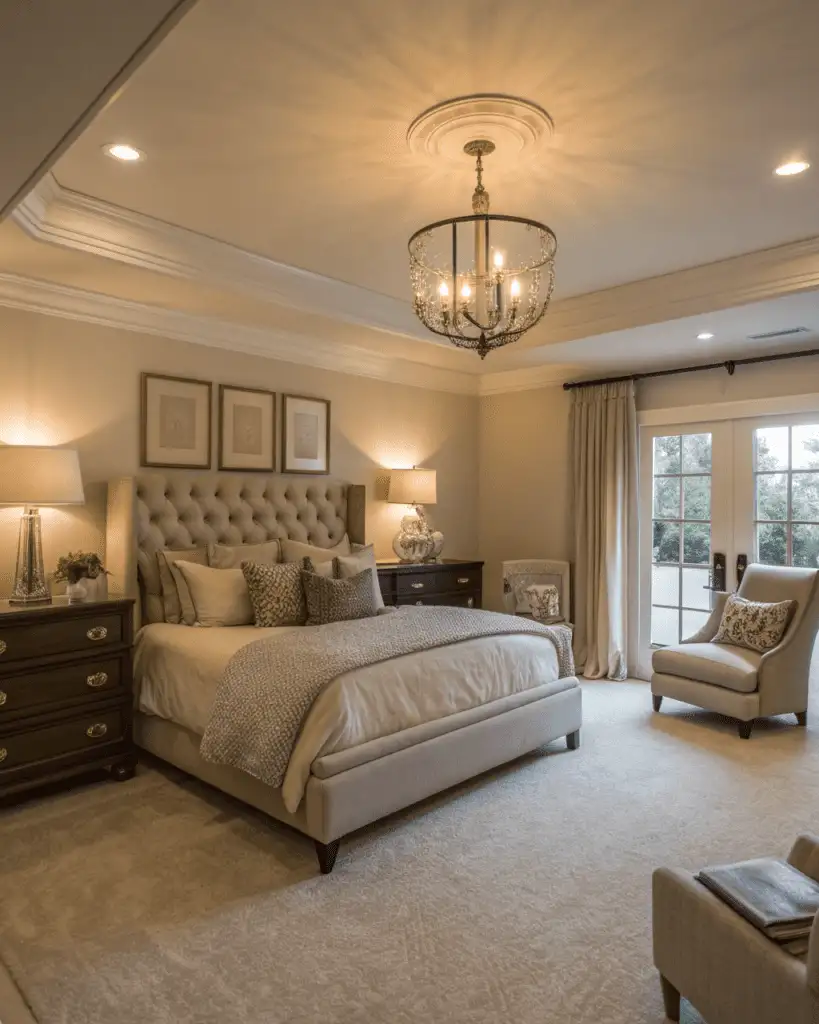 warm bedroom lighting