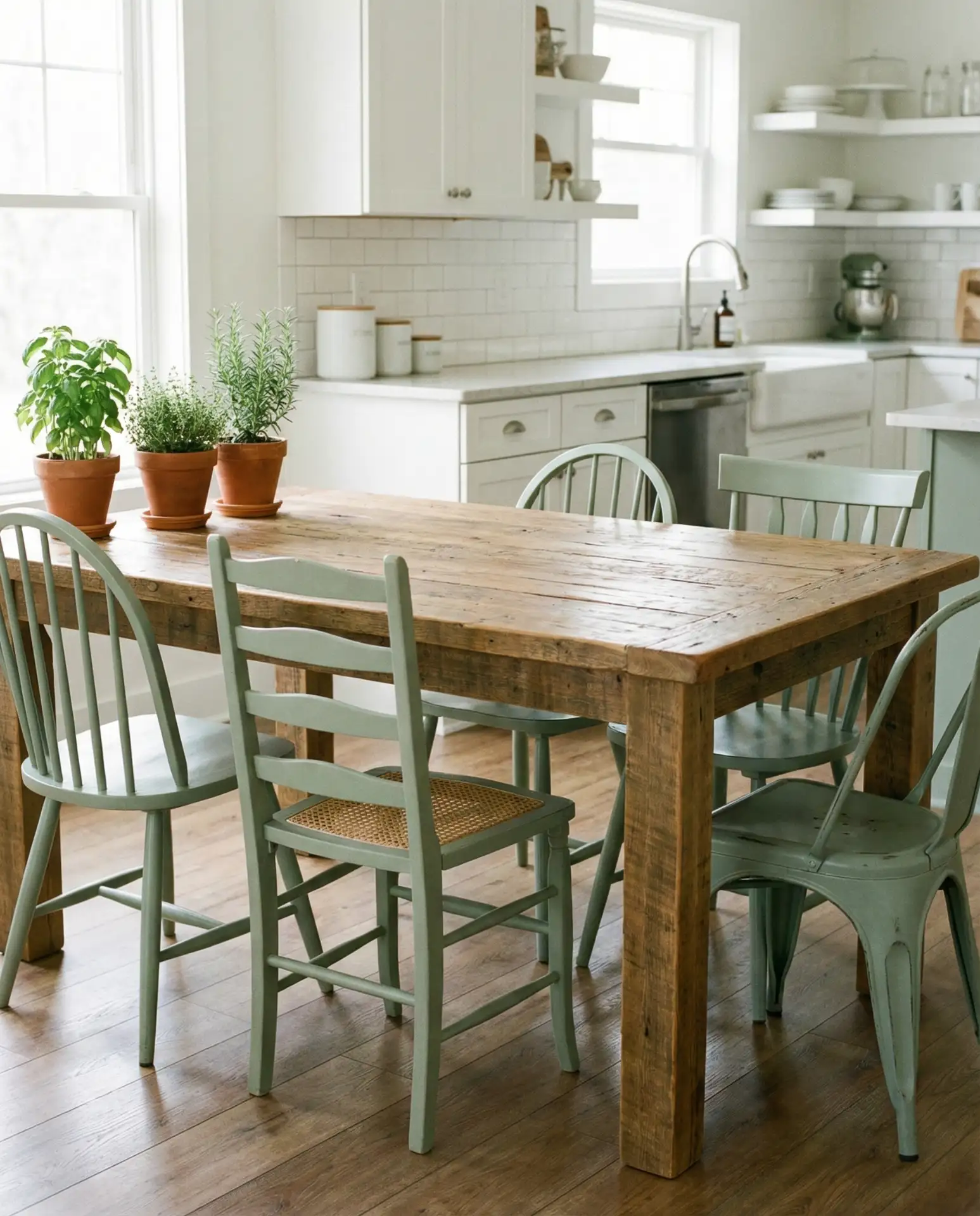 Coordinated Mismatched Seating for Eclectic Charm 2
