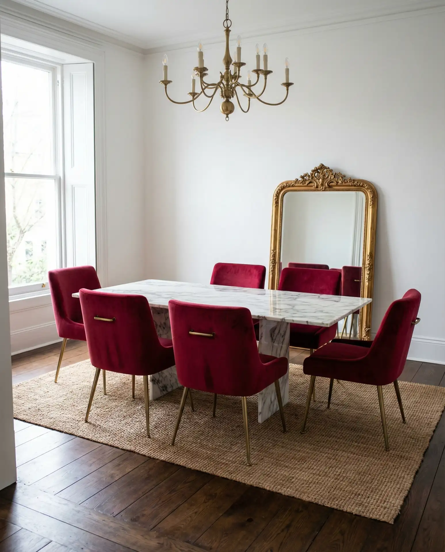 Dynamic Red Chairs for Bold Accent 2