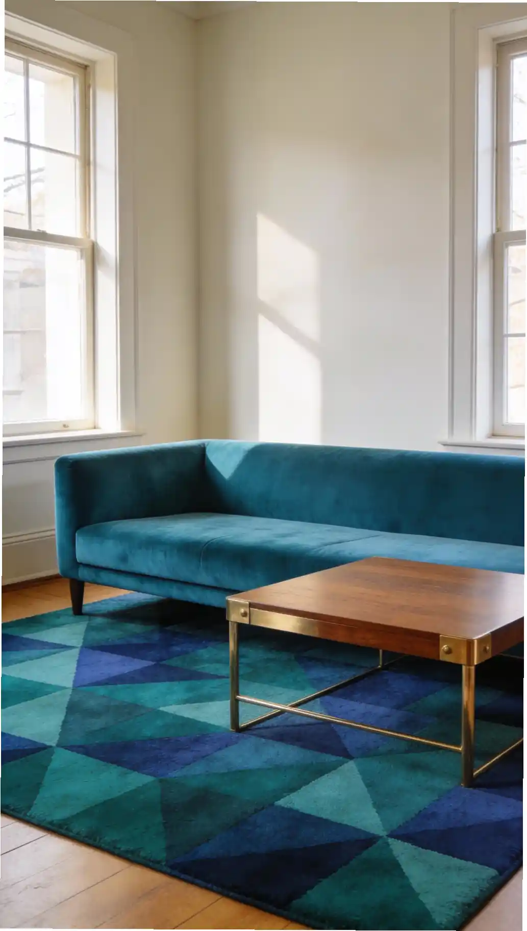 Mid-Century Modern Jewel Tones