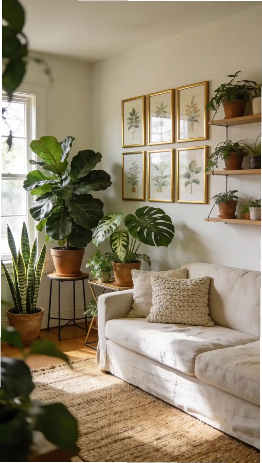 Botanical Art Gallery Wall