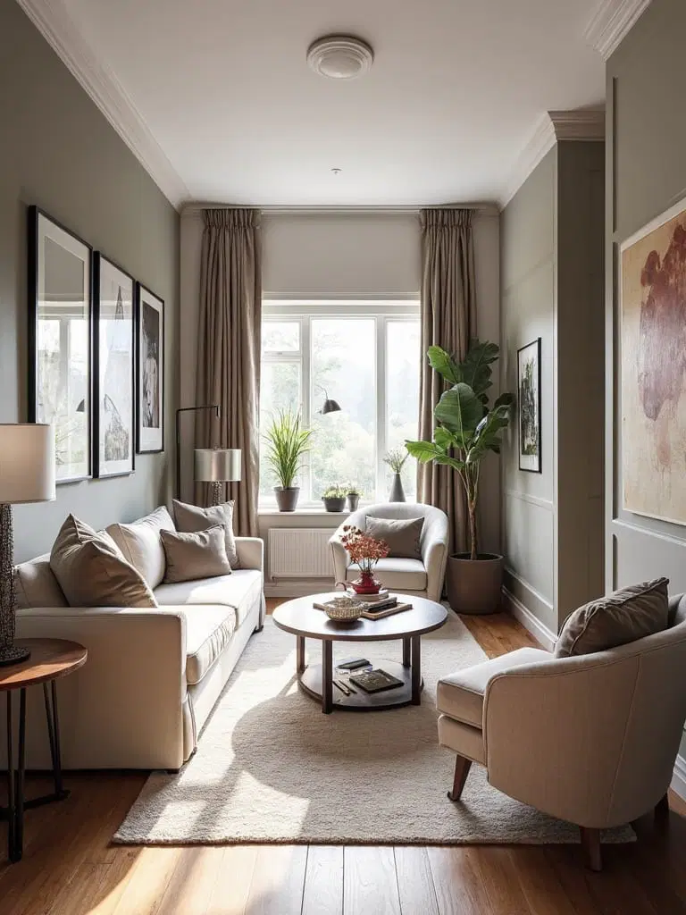 maximize narrow living spaces