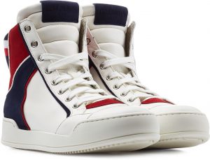 ... balmain leather high top sneakers ... GSIRCKO