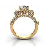 ... diamond antique rings 3d model stl 3dm 2 ... VHJESSU