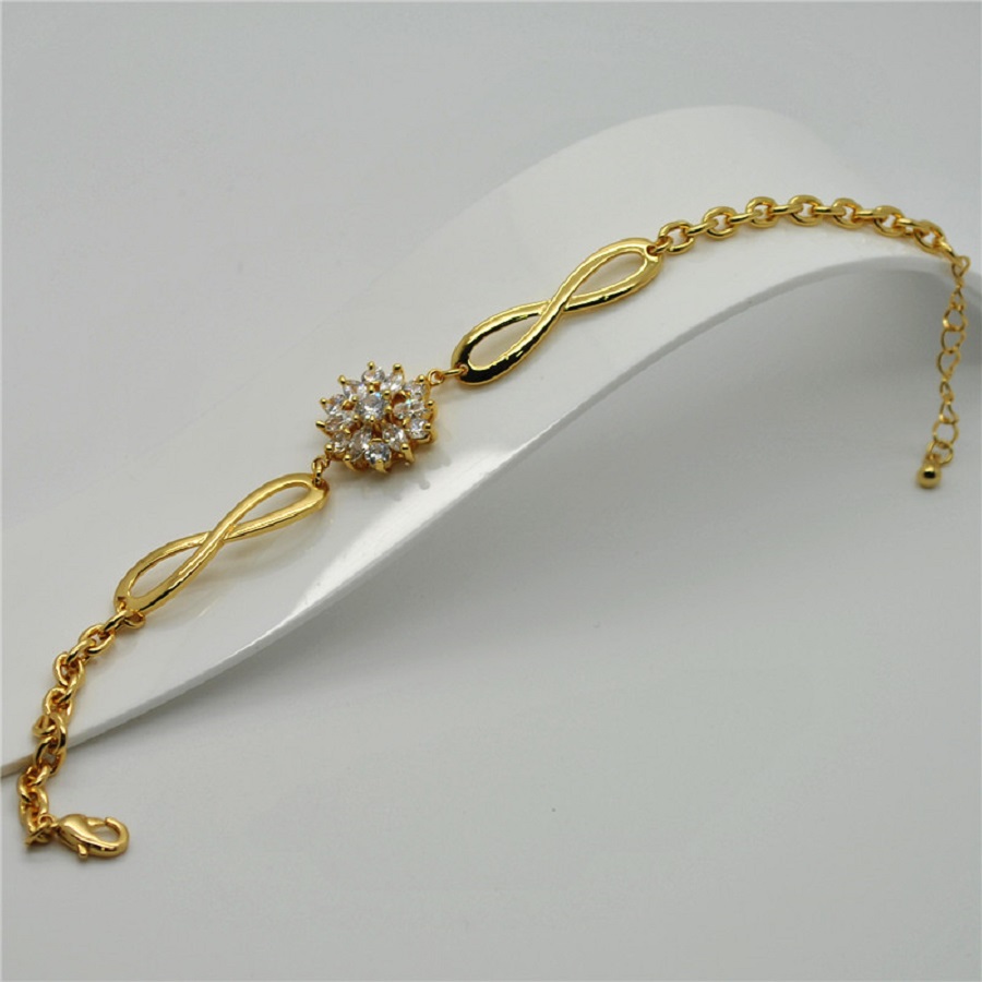 ... estelle 24 krt gold bracelets for women ... XXSFNKU
