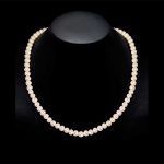 10mm freshwater pearl necklace - aaa quality JXQOBWT