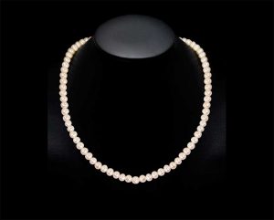 10mm freshwater pearl necklace - aaa quality JXQOBWT