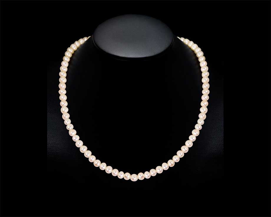 10mm freshwater pearl necklace - aaa quality JXQOBWT