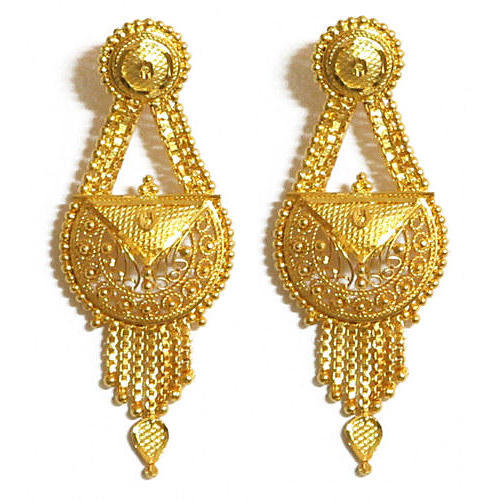 14 nice designs of gold earrings for women mostbeautifulthings IDGYDXG