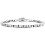 18k white gold diamond tennis bracelet (4 ct. tw.) SROXHWX