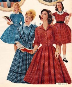 1950s dresses: from a 1959 catalog PWALWTE