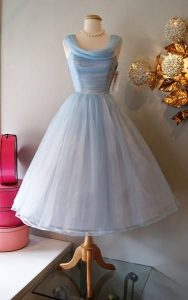 1950s dresses vintage homecoming dress,1950s prom dress,homecoming dress vintage,blue  homecoming dress, EKPSFRO