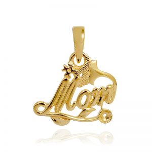 2.47 grams mom gold pendant PARSJOM