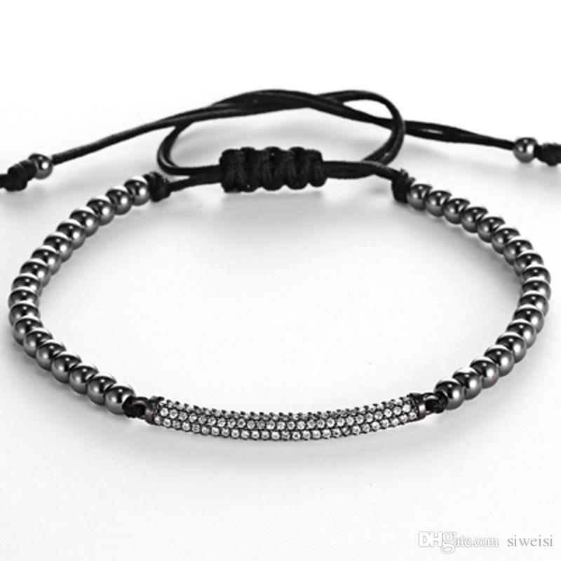 2016 men jewellery anil arjandas men bracelets micro inlay zircon beads do DQJXOBE
