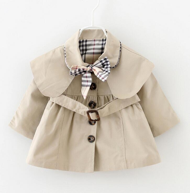 2017 baby girl clothes autumn baby girl jacket coat baby girl coats spring AFYOUEE
