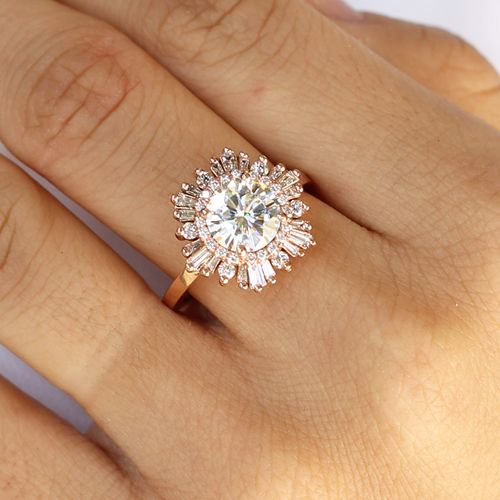 25 unique engagement rings for the alternative bride | stay at home WZMLDVH