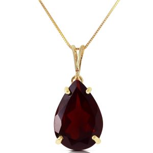 5 carat 14k solid gold written in naturale garnet necklace JCGWSEH