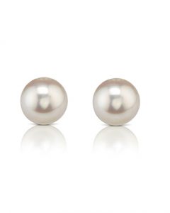 7.5-8.0mm hanadama akoya pearl stud earrings JTWKCZM