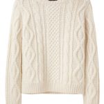 a.p.c. / irish cable knit sweater YCUUXAD