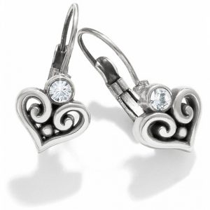 alcazar alcazar heart leverback earrings GSJGNZR