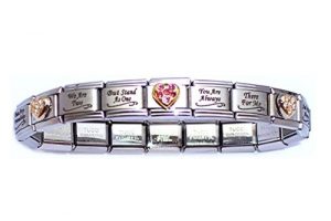 amazon.com: special sister italian charm bracelet: italian style charm  starter bracelets: OACVMIF