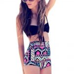 amazon.com: wuke high waist retro bikini swimsuit swimwear with bottom and  top: clothing YOBTUYC