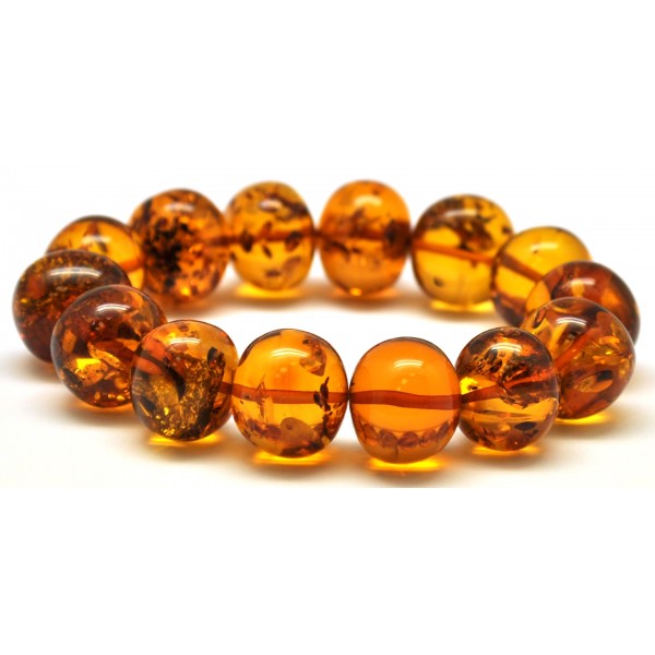 amber bracelets | baroque beads baltic amber bracelet GOGETKF