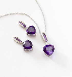 amethyst jewellery amethyst and diamond collection IOQXPLF