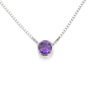 amethyst jewellery amethyst necklace february birthstone XYOONBH