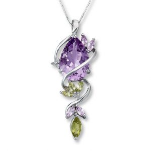 amethyst jewellery white diamond necklace | ... necklace jared amethyst necklace quartz  diamond AXUEHOR