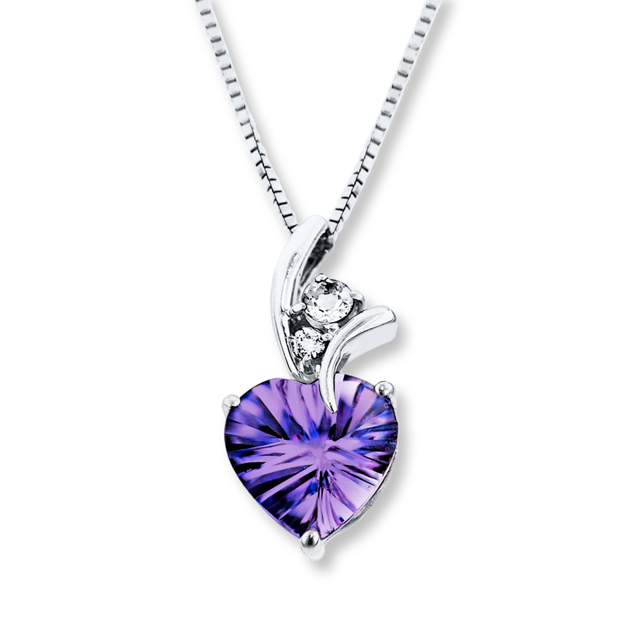 amethyst necklace hover to zoom LHMQAWD