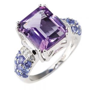 amethyst rings tutti fruity amethyst ring UTPSBKD