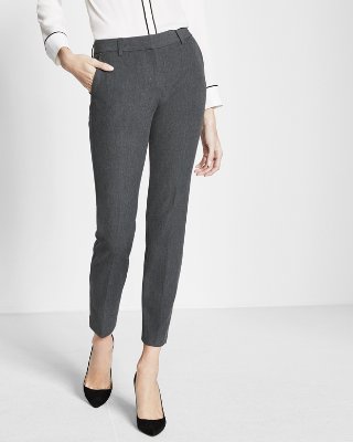 ankle pants mid rise columnist ankle pant | express SMSHHYD