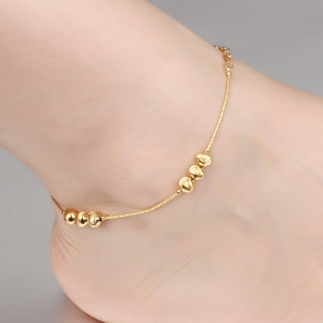 anklets gold anklet foot jewelry fashion anklet bracelet leg chain gold color anklets YHJRXAC