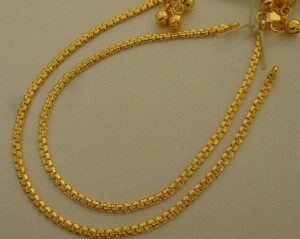 anklets gold gold-anklets-designs-traditional-anklet XOHOTLP