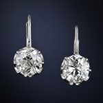 antique diamond drop earrings -mccoyu0027s diamonds (www.mccoysdiamonds.com)  can work TFIDNDW