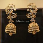 antique jewellery antique gold lakshmi jhumkas - online gold jewellery, marcasite jewelry,  online MNWUEXE