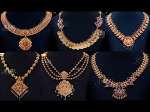 antique jewellery designs in gold OCVTEDB