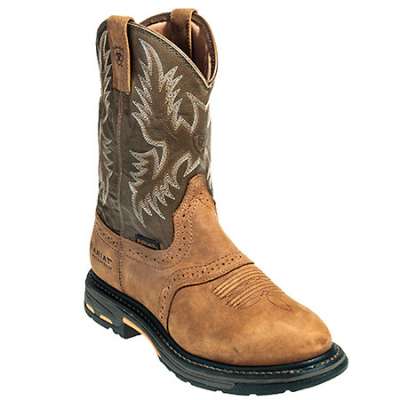 ariat boots mens pull on work boots ariat cowboy 10008633 SCQMDNC