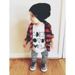 baby boy leggings flannel-target shoes- zara beanie-beau hudson shirt- finomenon kids/ finn  and vince leggings-salt city ECFQNSK