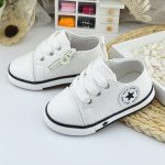 baby sneakers new baby shoes breathable canvas shoes 1-3 years old boys shoes 4 color VTNKNNH