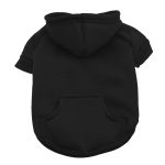 barking basics dog hoodie - black ... KWWTSIX