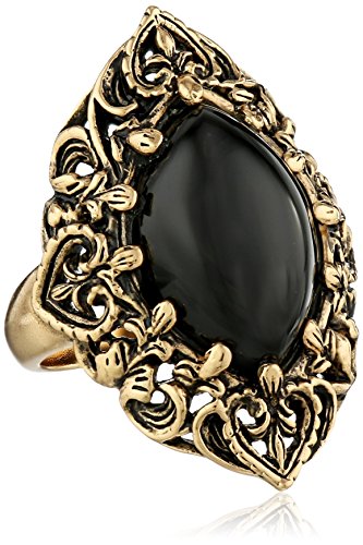 barse guinevere ornate onyx ring ... JWZMFYO