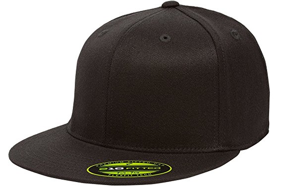 baseball cap original blank flexfit flatbill premium fitted 210 hat cap flex fit flat  bill OKNWEOM