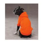 basic dog hoodie - vibrant orange DNBAQYB