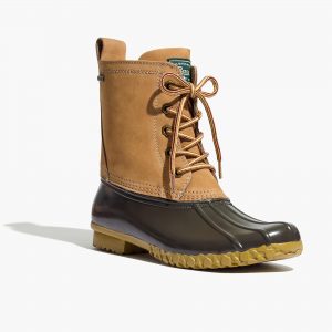 bass boots madewell x g.h. bass® u0026 co. mallard duck boots : rain u0026 cold-weather boots OIVDMNH