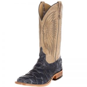 bass boots menu0027s anderson bean exclusive navy bass cowboy boots XJYRGGG