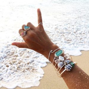 beach jewelry handcrafted beach style jewelry, made with love on the north shore of VVCDPGT