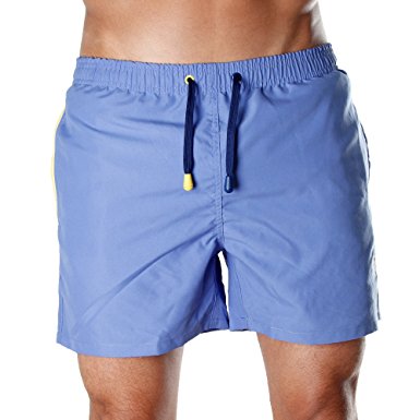 beach shorts menu0027s blue board shorts | stylish swim u0026 surf trunks, miami true blue beach FUZQWSV